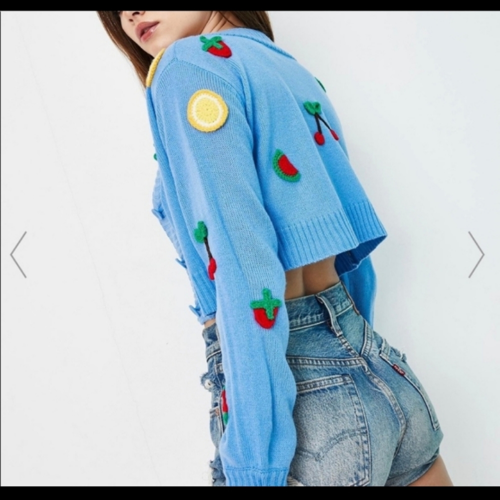 Fruit cardigan